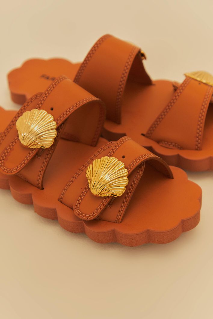 Sand Slide Shell Caramelo