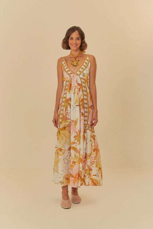 Vestido corto con estampado Ilha De Flor