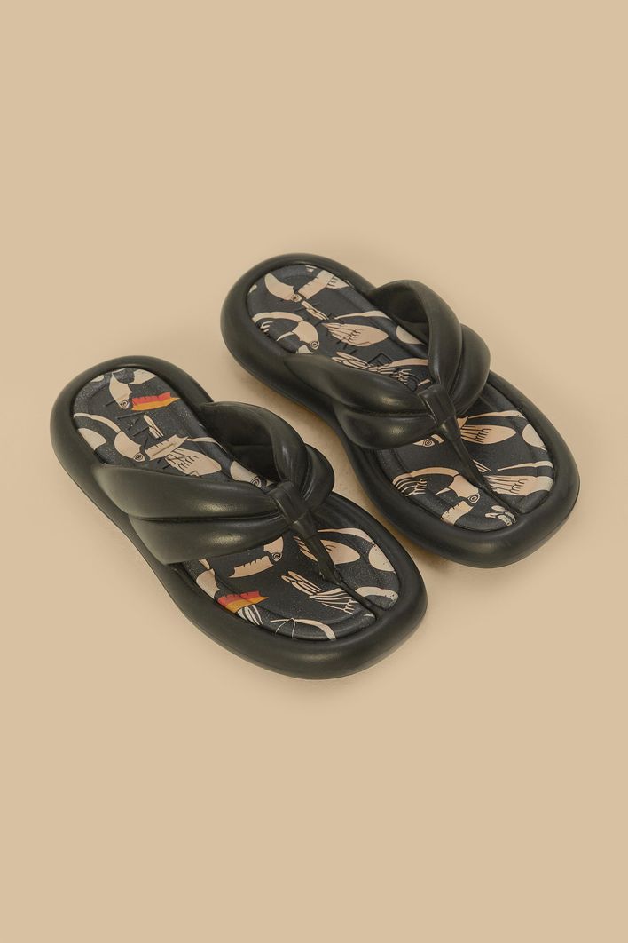 Chanclas con Estampado Katita