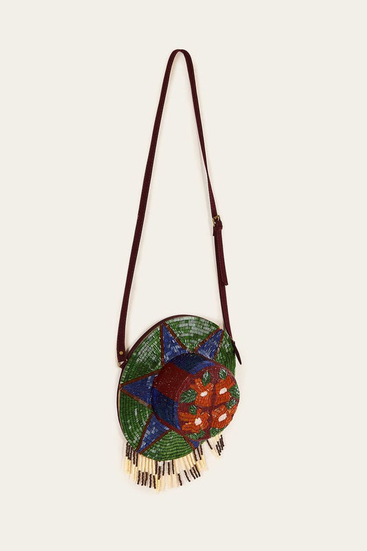 Bolso Santa Fe Boi Bordado