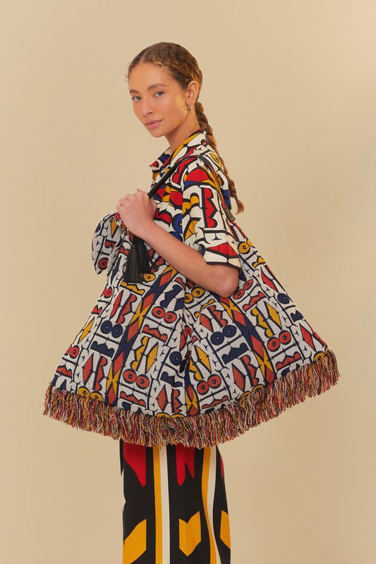 Bolsa Jacquard Estampado