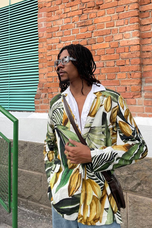 Blazer Estampado Bananarte
