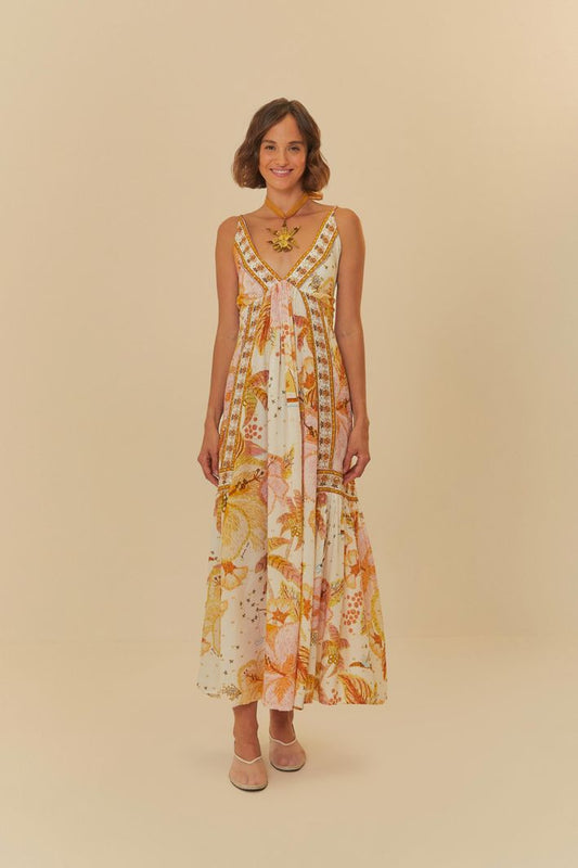 Vestido corto con estampado Ilha De Flor