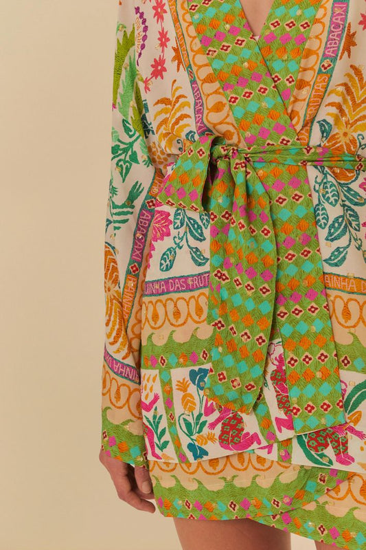 Kimono estampado Summer Oasis